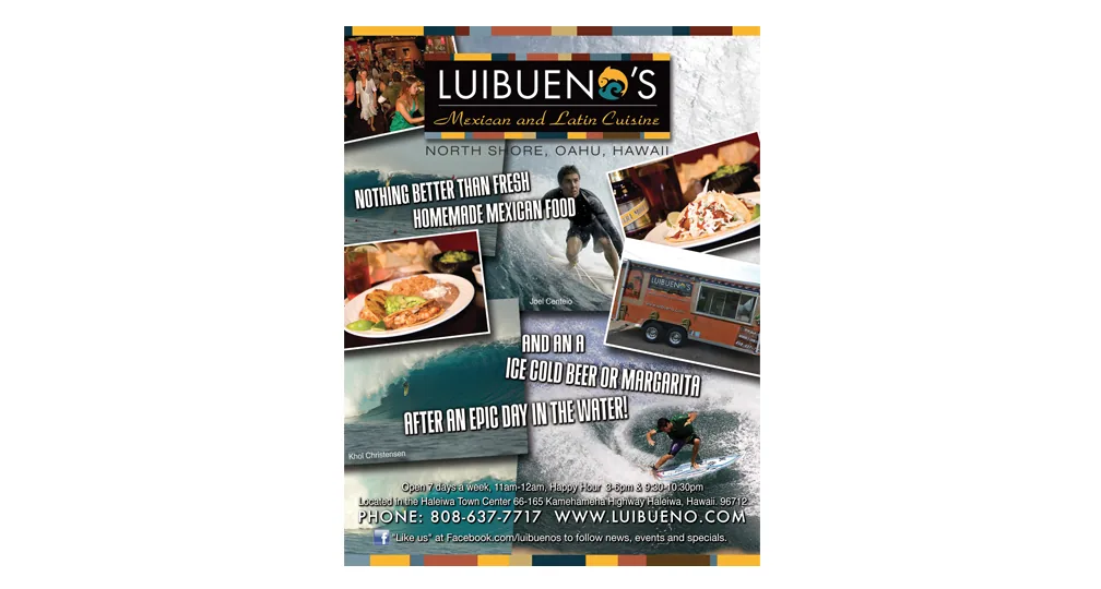 Luibueno’s advertisement