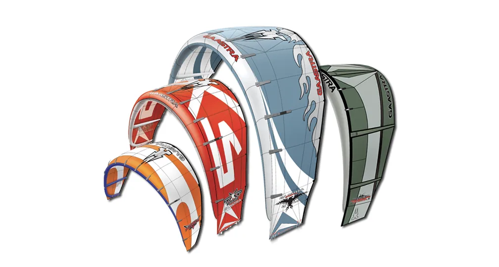 Gaastra board and product graphics